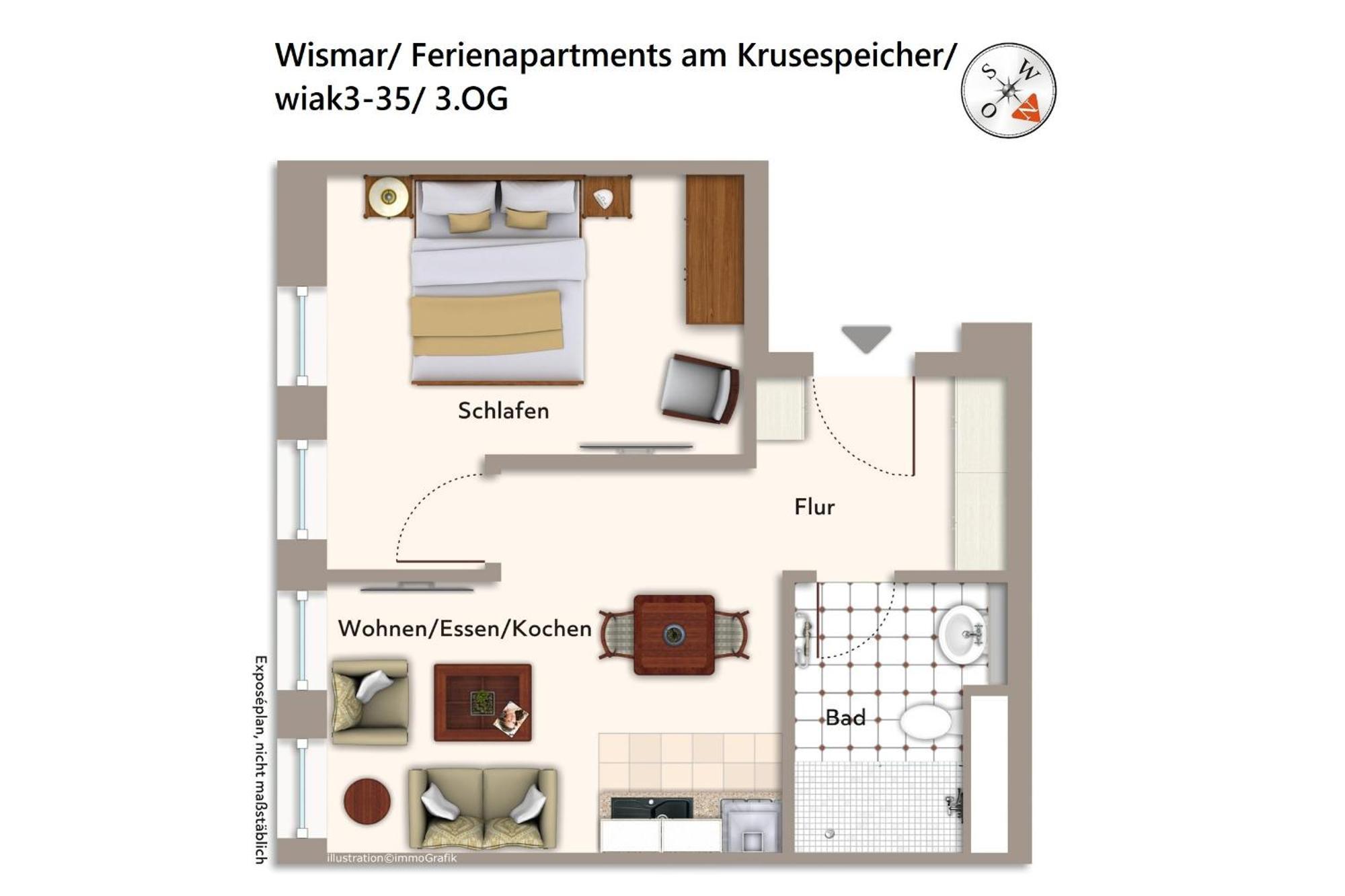 Ferienapartments Am Krusespeicher Ferienapartments Am Krusespeicher 3-35 Wißmar Exteriör bild